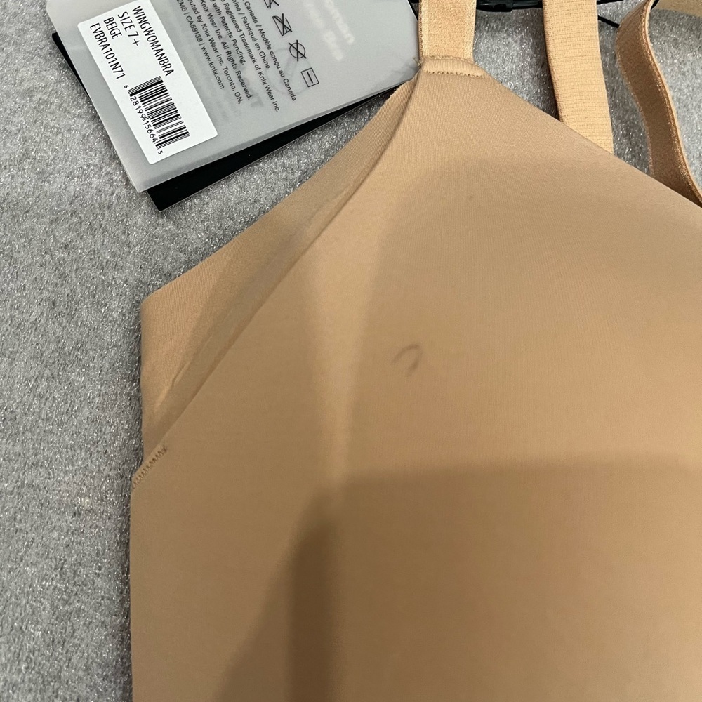 [7+]Knix Beige Wing Women Seamless Wireless Bra Everyday Comfort - Picture 4 of 6